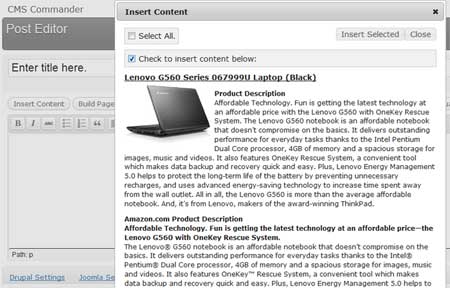 Drupal and Joomla rewriting