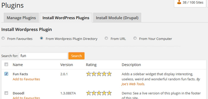 Install plugins to multiple blogs